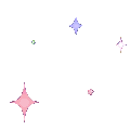 Estrelas piscando